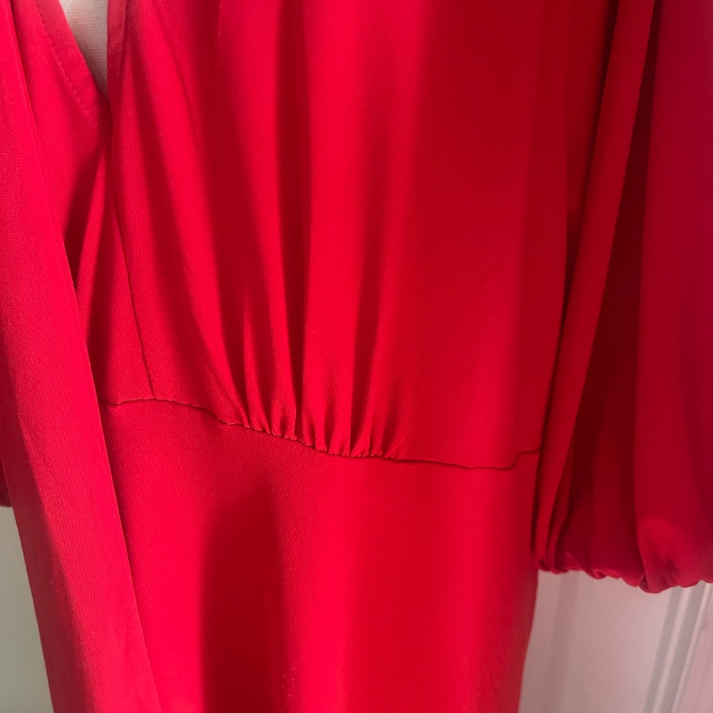 Eloquii Red Maxi Dress - Picture 6 of 12